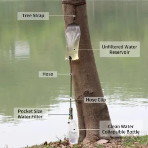 Outdoor Gravity Water Filter, Camping