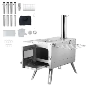 Wood-Burning Tent Stove