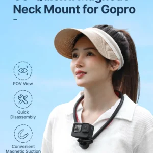 Neck Holder Mount For DJIyi, Insta360, Sjcam, EKEN, GoPro, Axnen Cameras