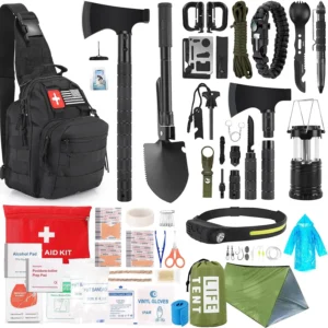 268-Piece Emergency First Aid/Survival Kit