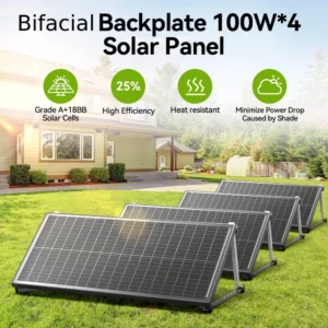 12 Volt, 400W/200W/100W Solar Panel