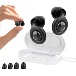 1 Pair-6Pairs, Nano Silicone Soundproof Sleep Earplugs