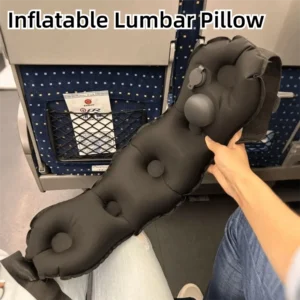 Portable Inflatable Lumbar Pillow